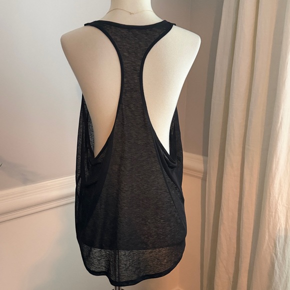 Alo Mesh Racer Back Tank Top - Picture 4 of 5